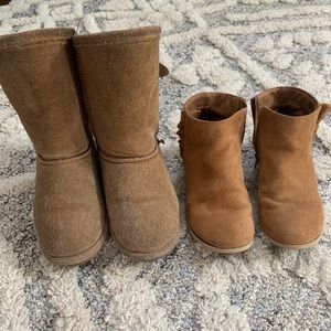 Bearpaw and Cat & Jack Boots